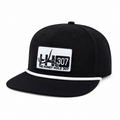 HH307 Black Decky Rope Cap